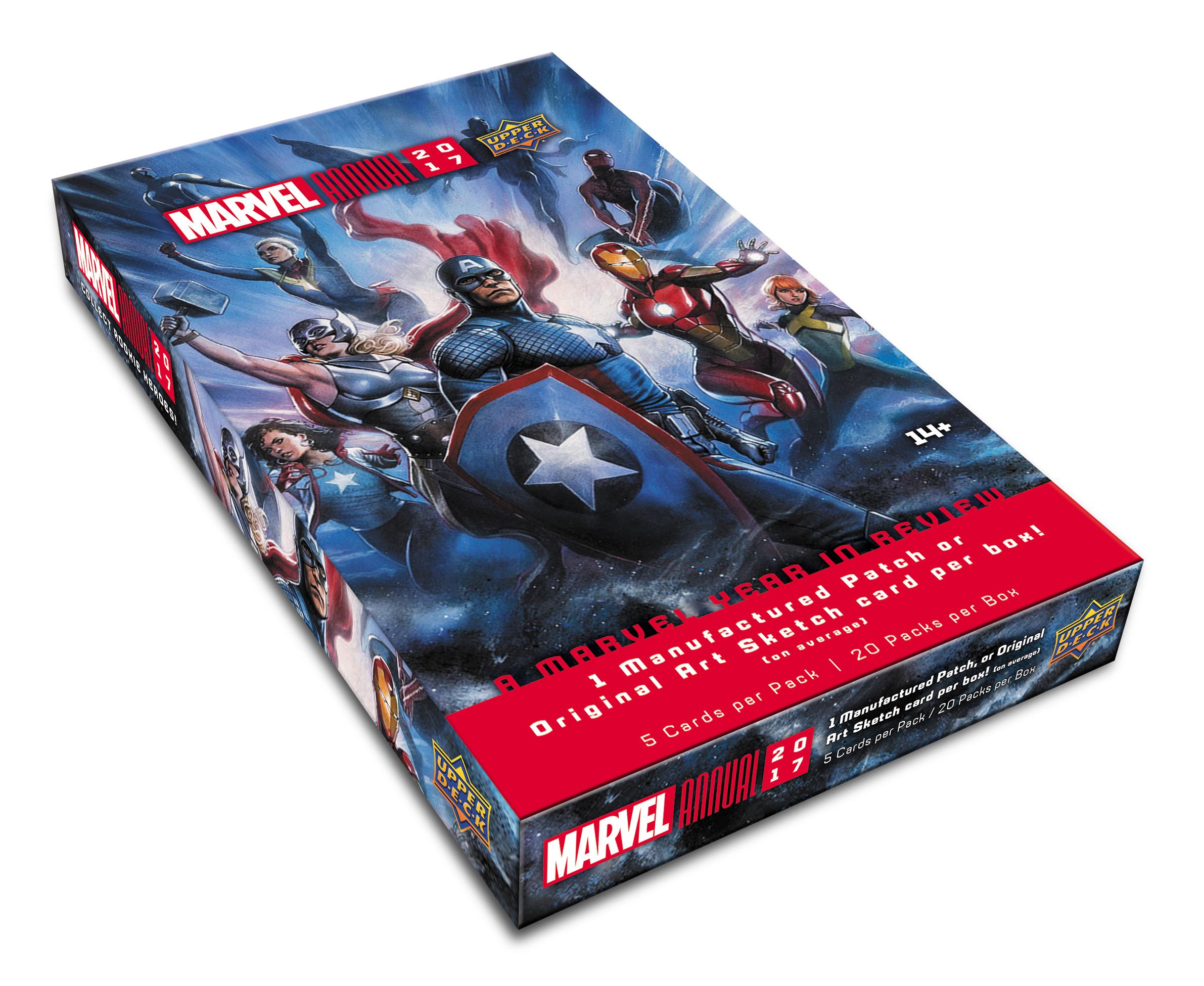 2018 Upper Deck Marvel Annual Hobby Box Out Of The Box Cards