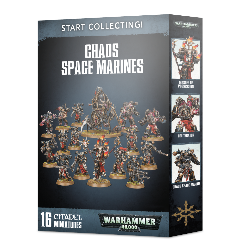 Start Collecting! Chaos Space Marines Out of the Box Cards