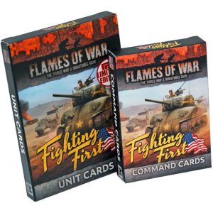 Flames of War British Desert Rats Unit Cards Limited Edition FW241U 