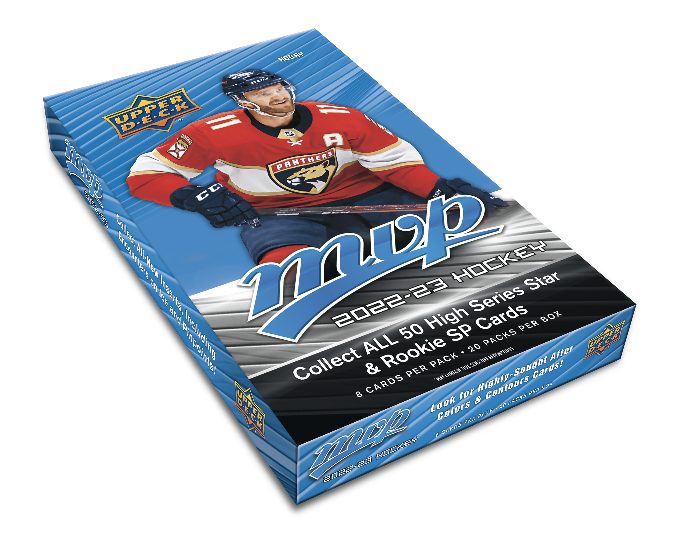 Can't read or write Don't want coach 2022-23 Upper Deck MVP Hockey Hobby Box - Out of the Box Cards