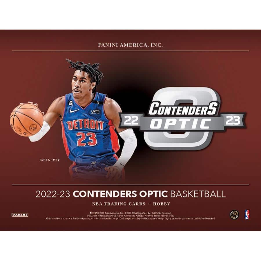 2022-23 Panini Contenders Optic Basketball Hobby Box